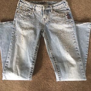 Silver jeans